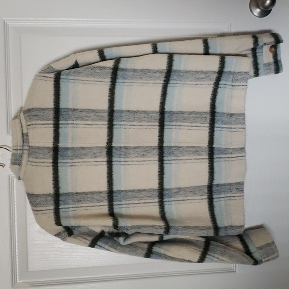 Bagatelle Collection Plaid Print Cropped Jacket Super Soft XS - Picture 7 of 7